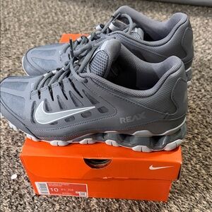 Nike Reax Charcoal Sneakers